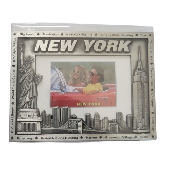 New York Metal Picture  Frame - Picture 1 of 5